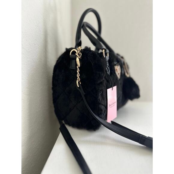 Juicy Coture Lets Get Cozy Satchel - Picture 2 of 6